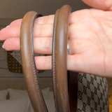 Gucci GG Canvas Tote Bag Brown - Image 3