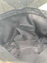 Bao Bao Issey Miyake Geometric Triangle Panel Bag Silver Chain Strap - Image 3