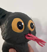 Black Cat Spaghetti Tongue Toy Disney Avengers Flerkitten - Image 1