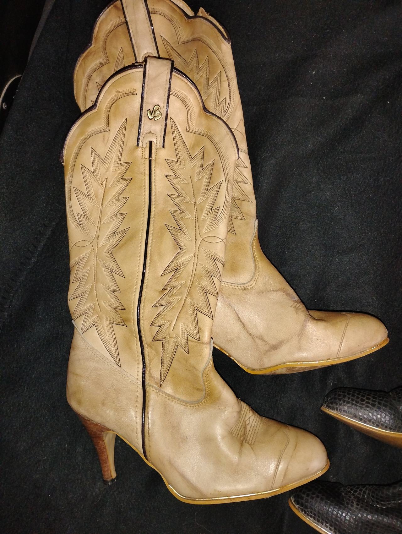 Vince Camuto Western Heel Boots