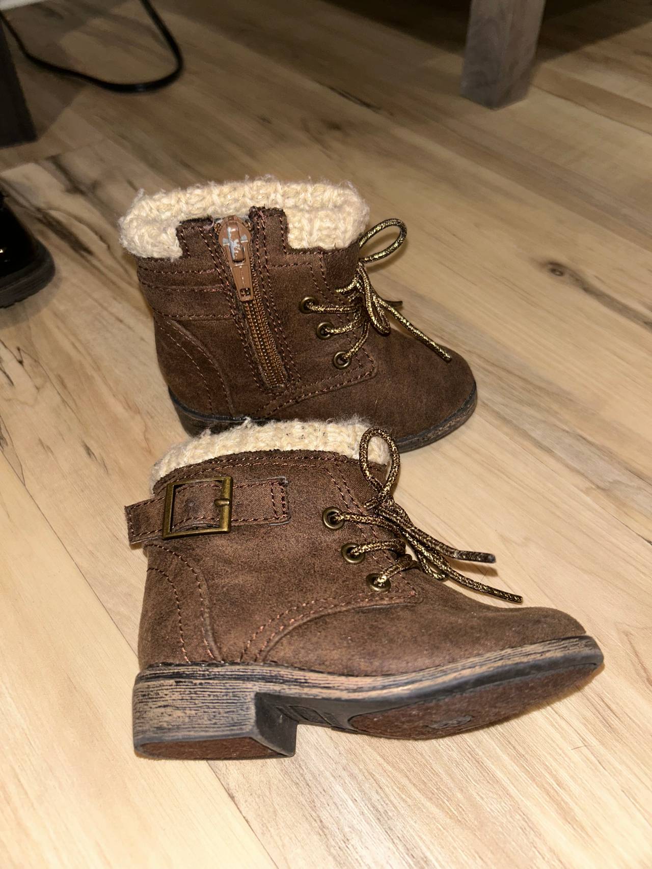 Size 4 Toddler Girls' Ankle Boots