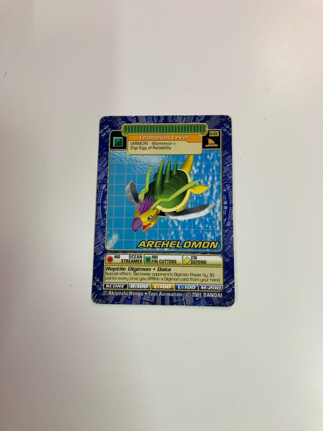 Bandai Archelomon BO-202 Digimon Card