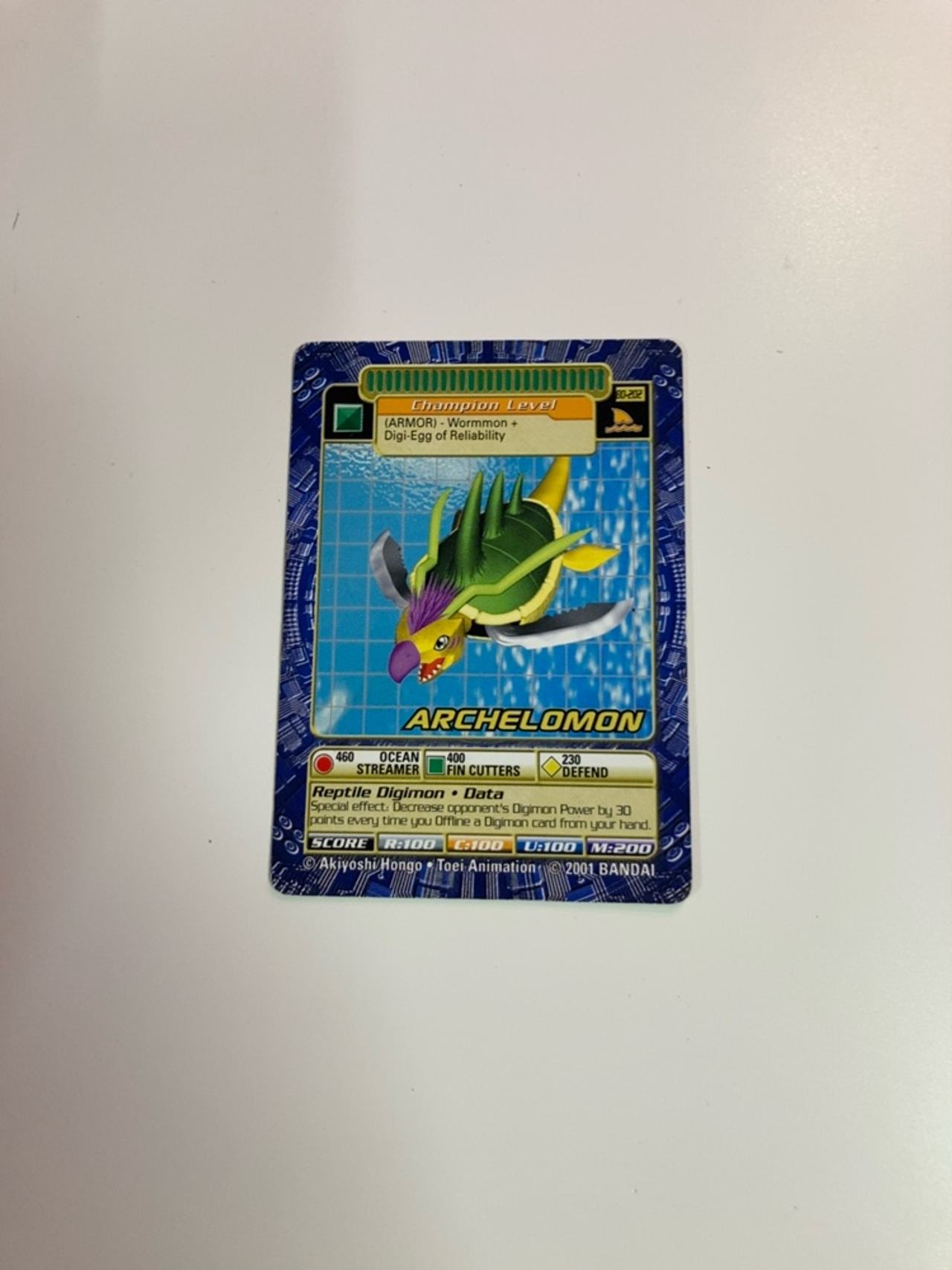 Bandai Archelomon BO-202 Digimon Card