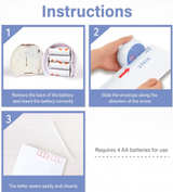 Electric Letter Opener, LO85B Blue Letter openers Envelope, Envelope Opener - Image 7