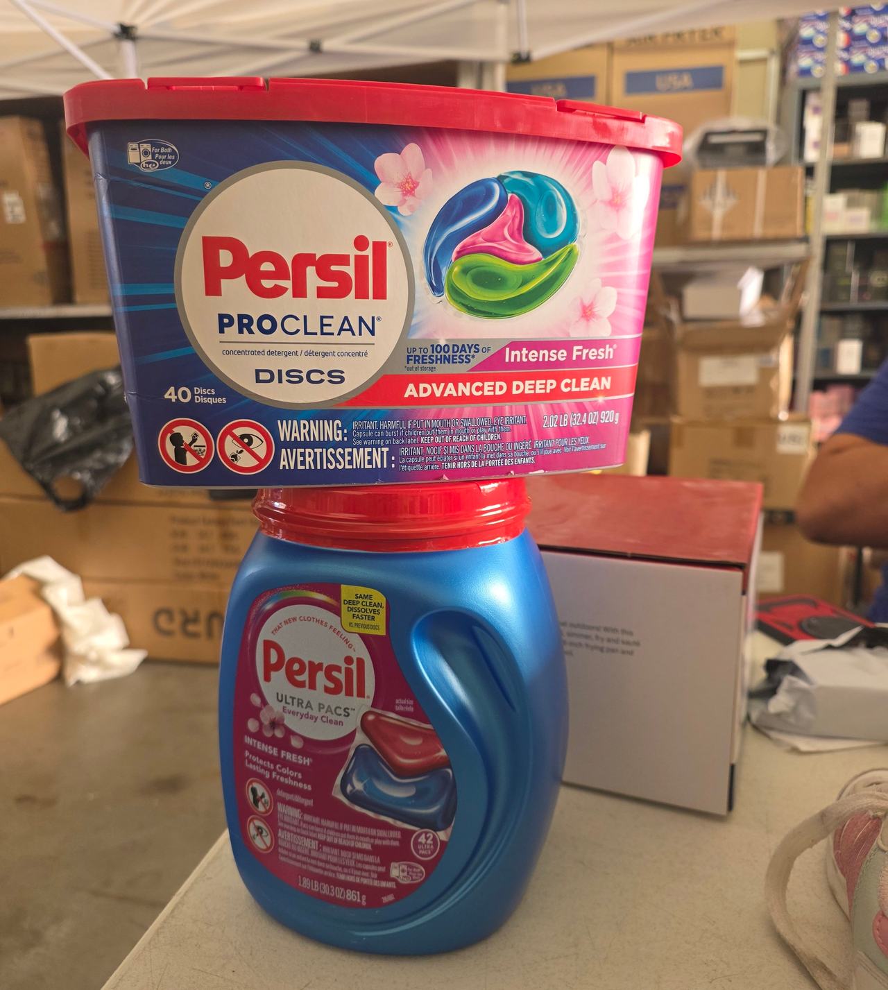 Persil ProClean Discs Intense Fresh Laundry Detergent Pacs