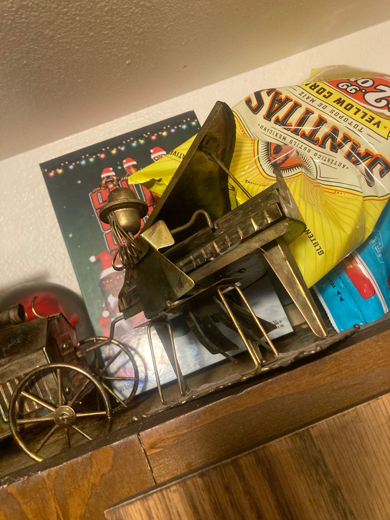 Brass Musician Figurine