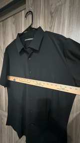 XL Spaidersilk Black Button Down Shirt - Image 5