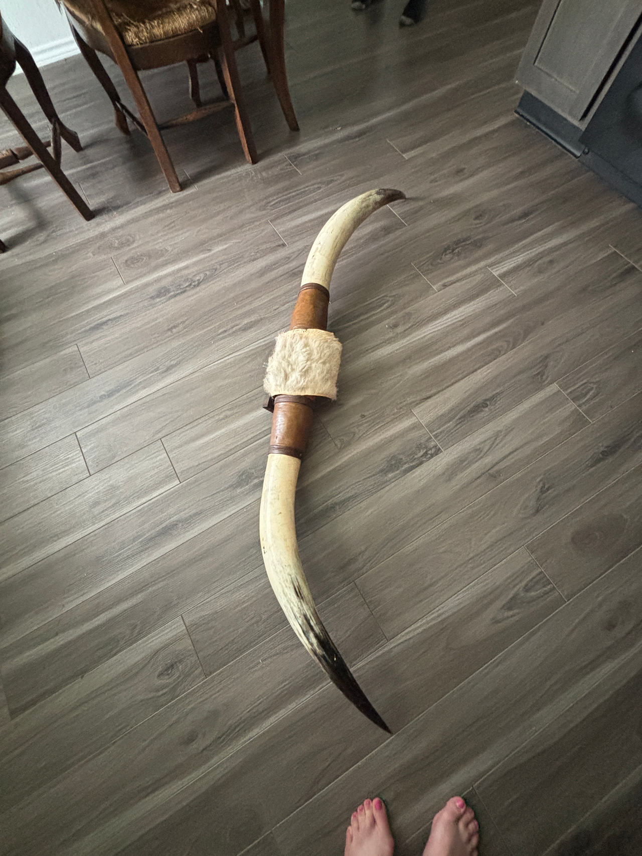 Mounted Steer Horns vintage 1970’s from Mexico 67” ready to mount Longhorn 