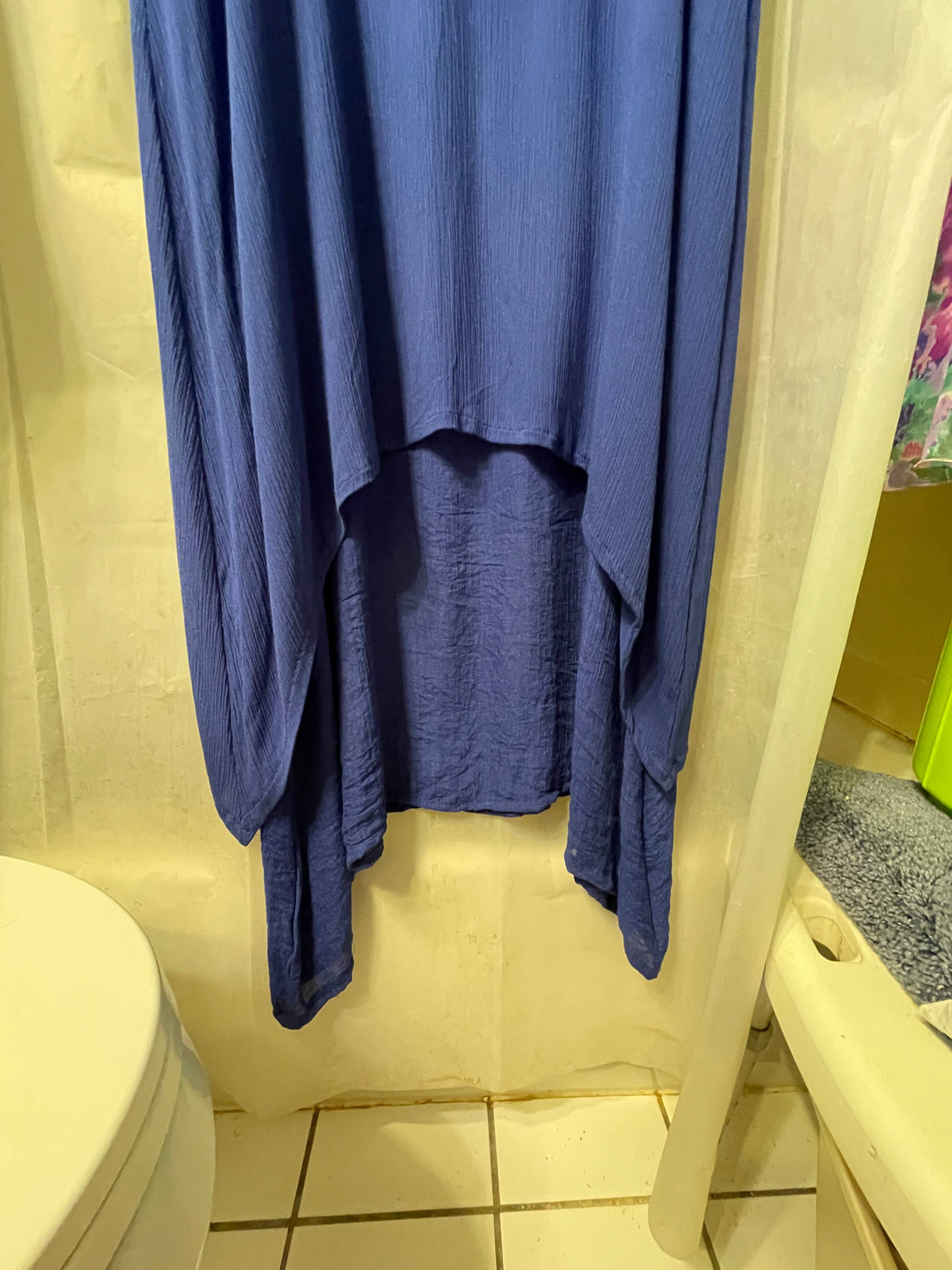 High-Low Hem Dress, Women’s XL, Royal Blue, NWT