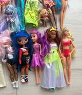 22 Doll Lot Disney Princess, Barbie, Moana, Frozen, Ariel, Tiana & More - Image 5
