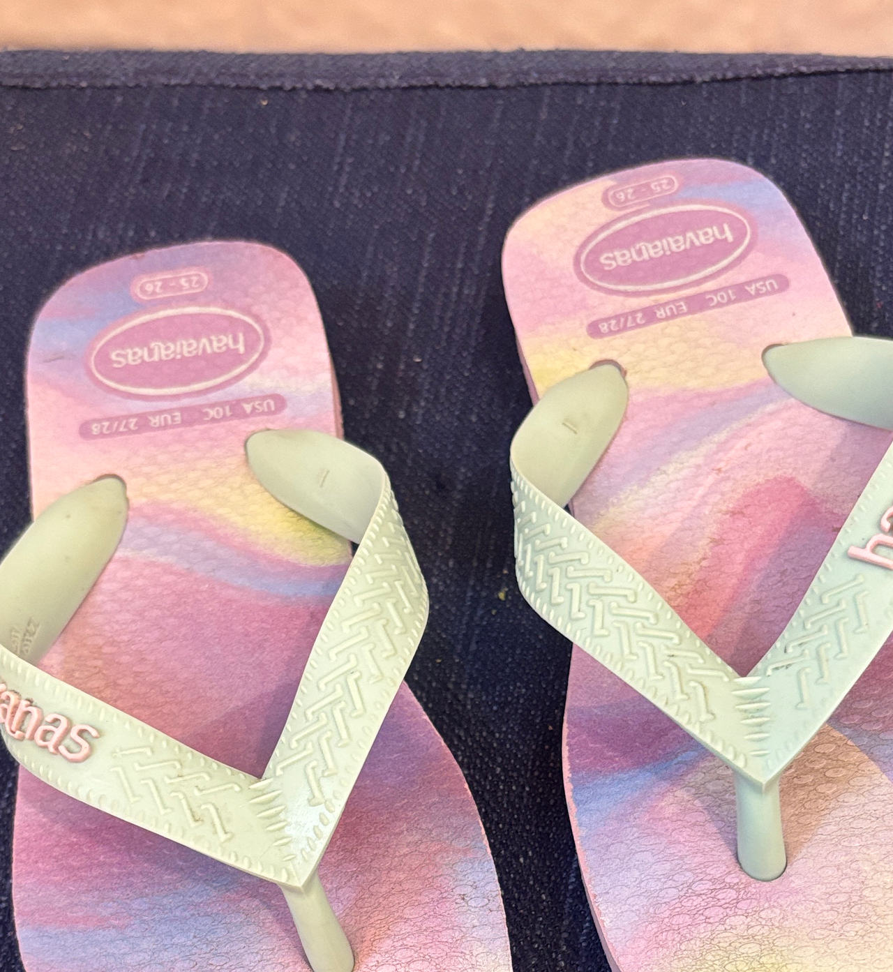 Havaianas Kids Slim Pastel Flip Flops