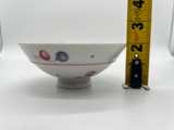 Vintage Japanese Porcelain Rice Bowl Shuhou Arita Balloon Pattern 4.25” Hand Pai - Image 4