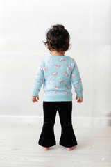 Garanimals Toddler Girls Unicorn Print Sweatshirt sz 18 Months - Image 1