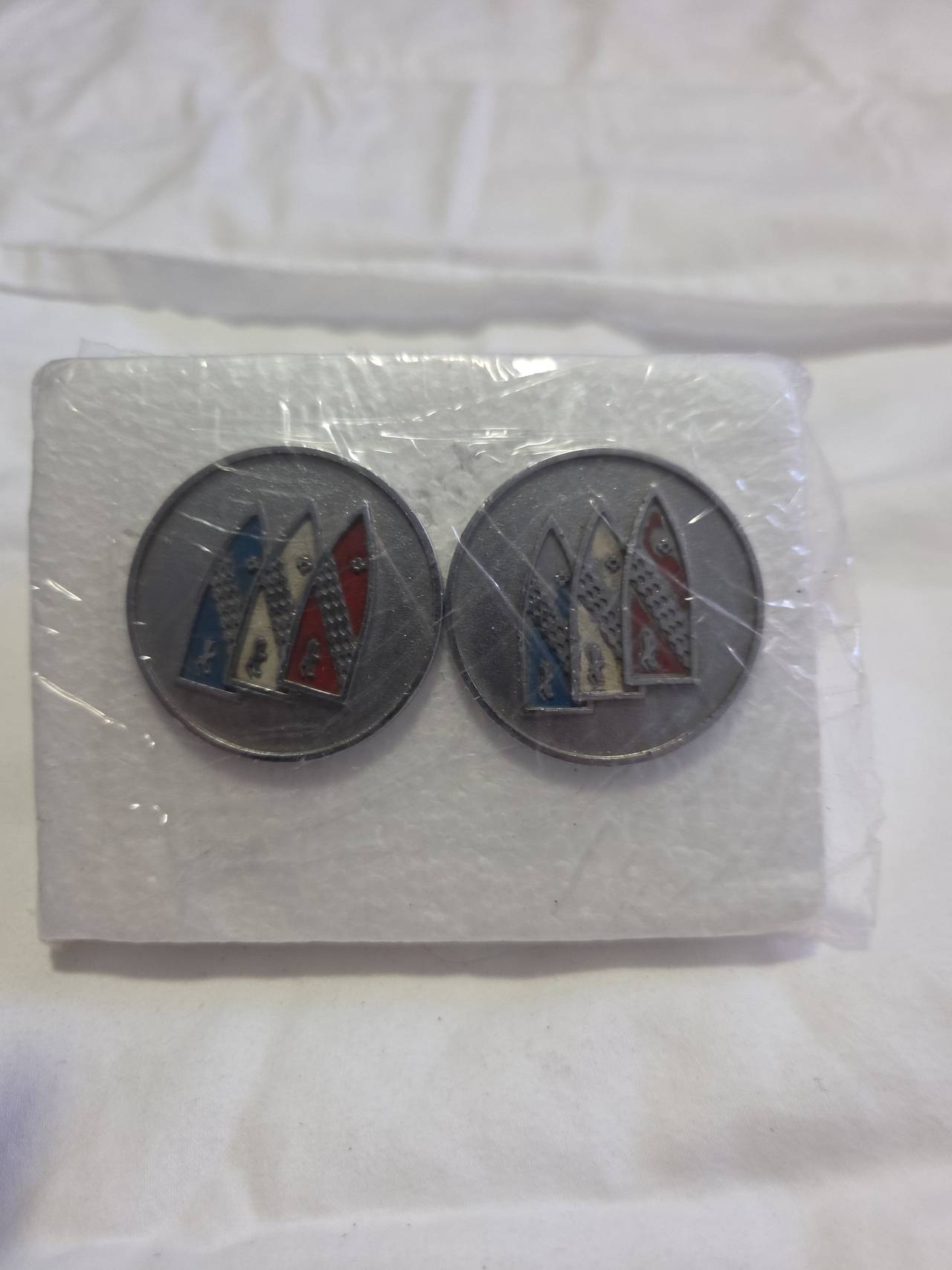 Buick Tri-Shield Wheel Center Cap Emblems