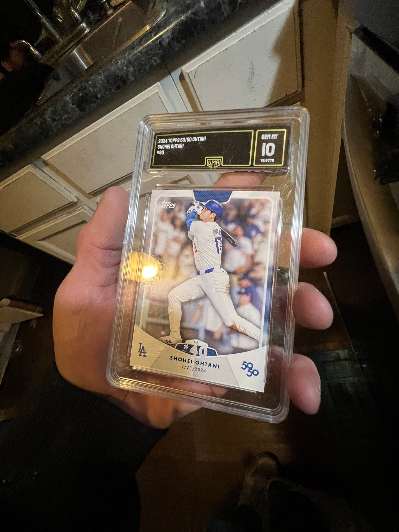 2024 Topps Now Shohei Ohtani #730 40/40 Club GMA 10