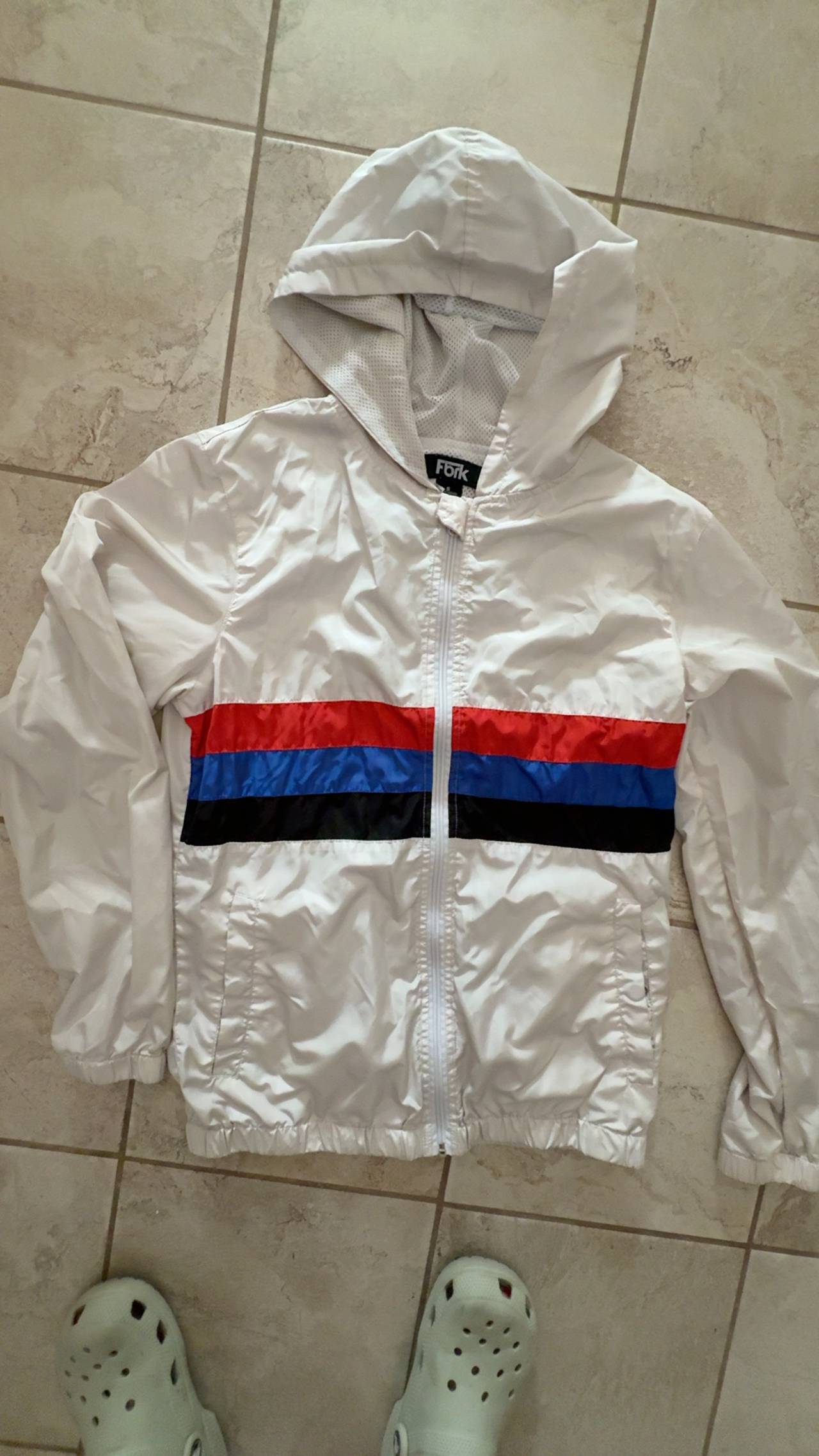 FBRK Windbreaker SHC514WH White
