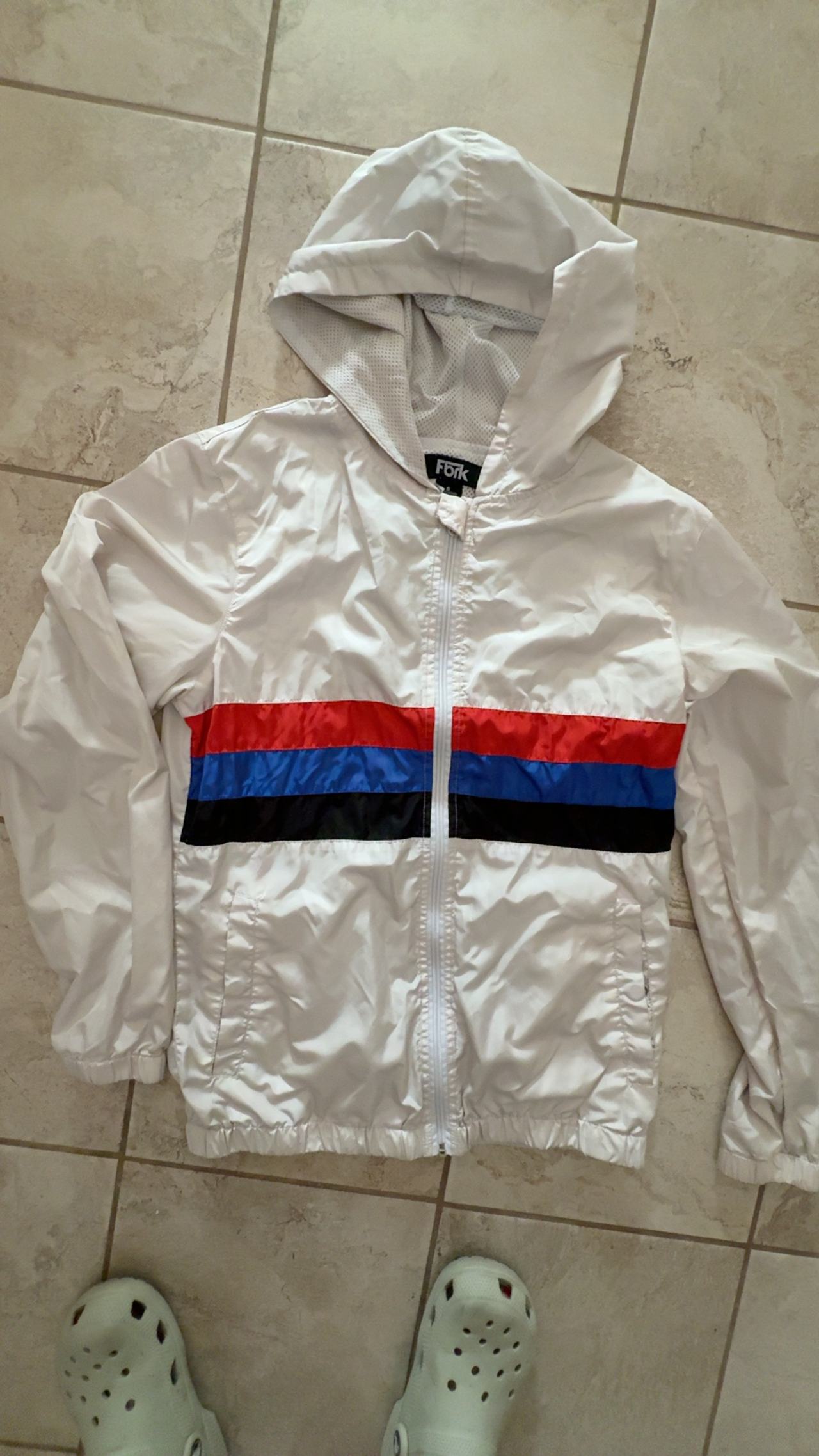 FBRK Windbreaker SHC514WH White