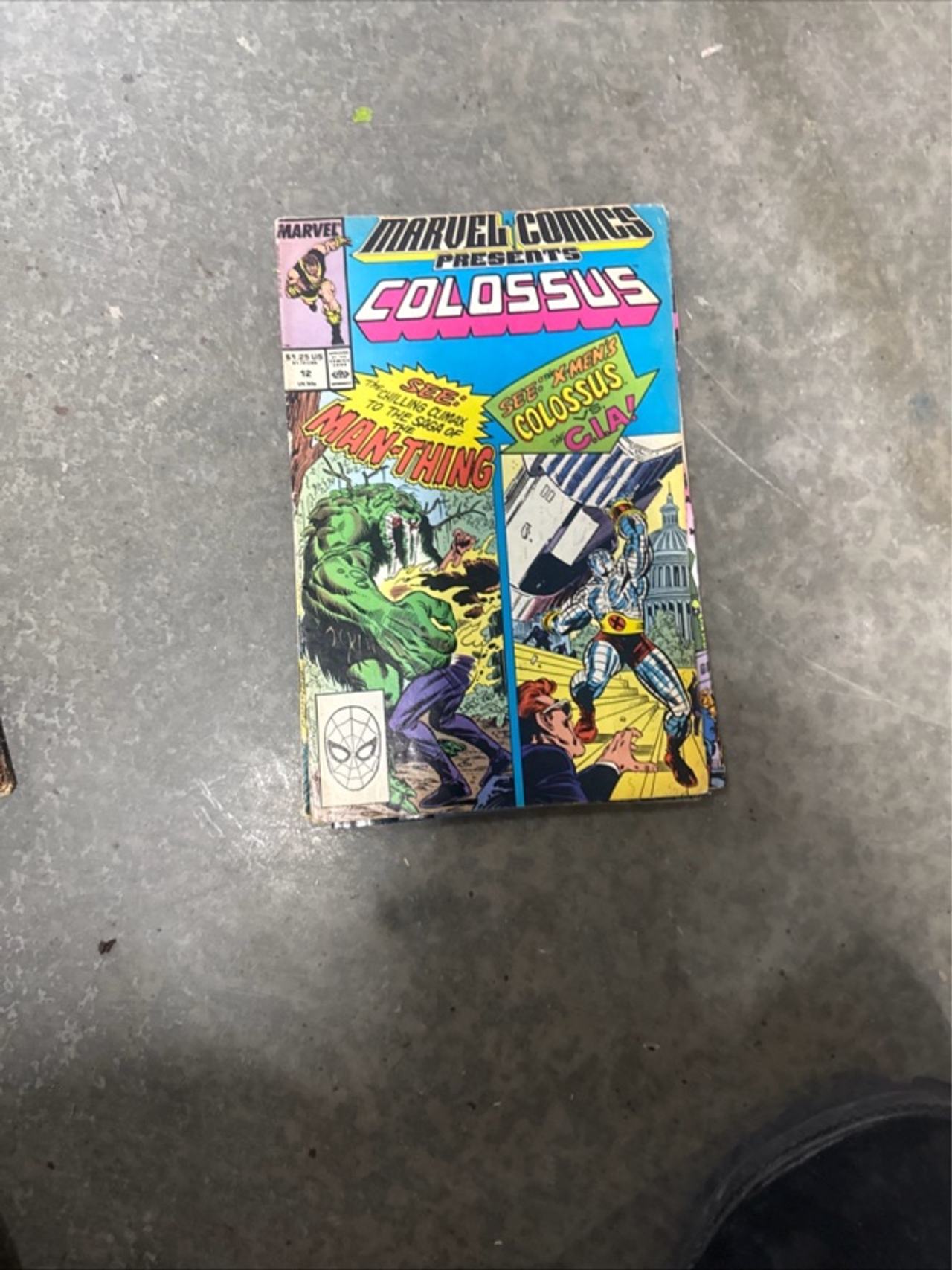 Marvel Comics Presents #12 Colossus & Man-Thing