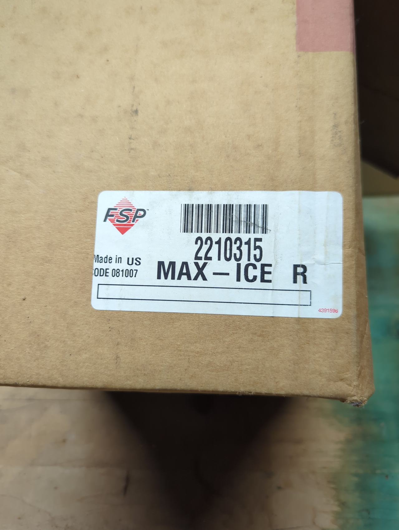 FSP Max-Ice R Ice Machine Part 2210315