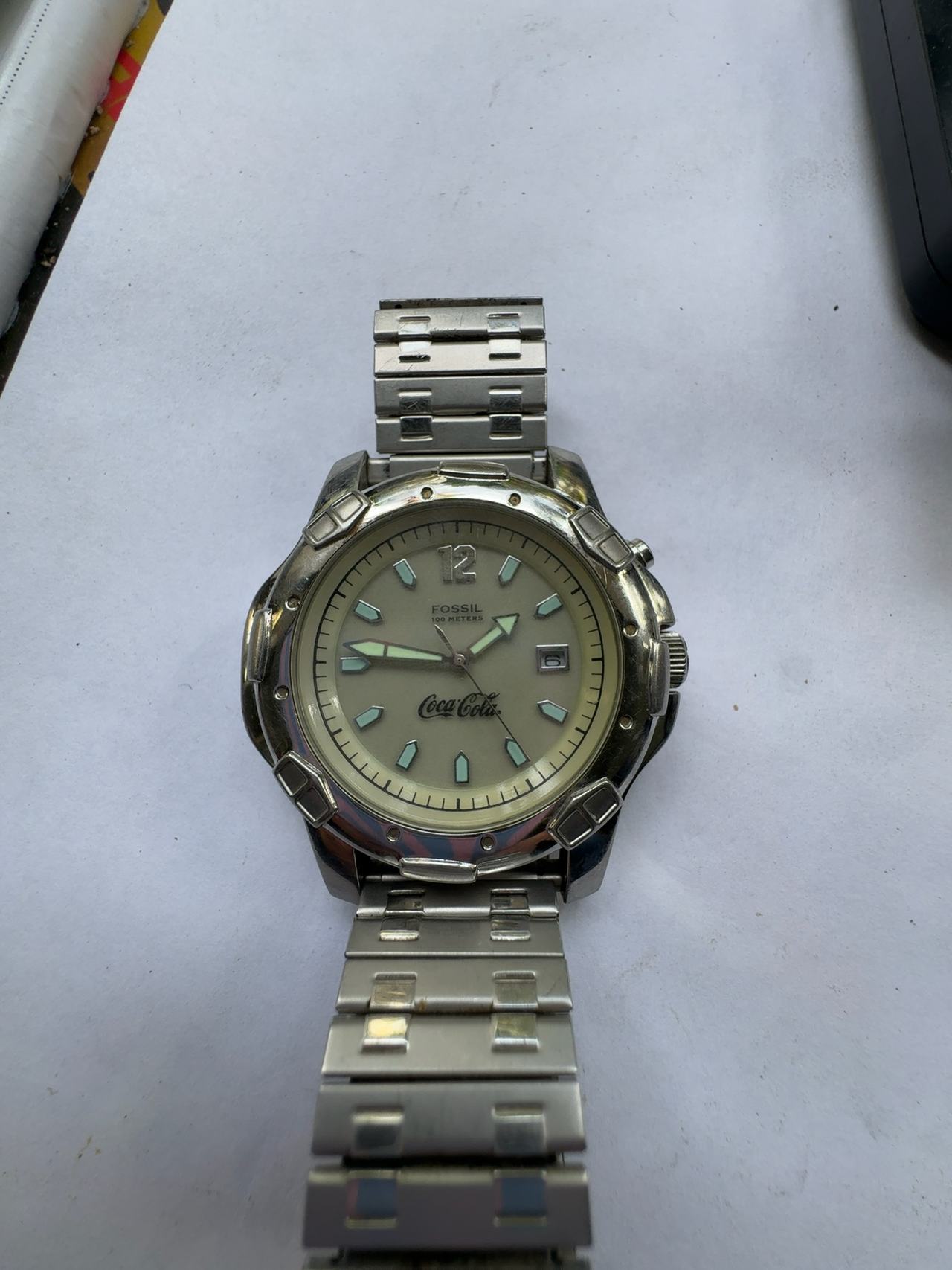 Fossil Coca Cola PR-5167 Brown Leather Watch