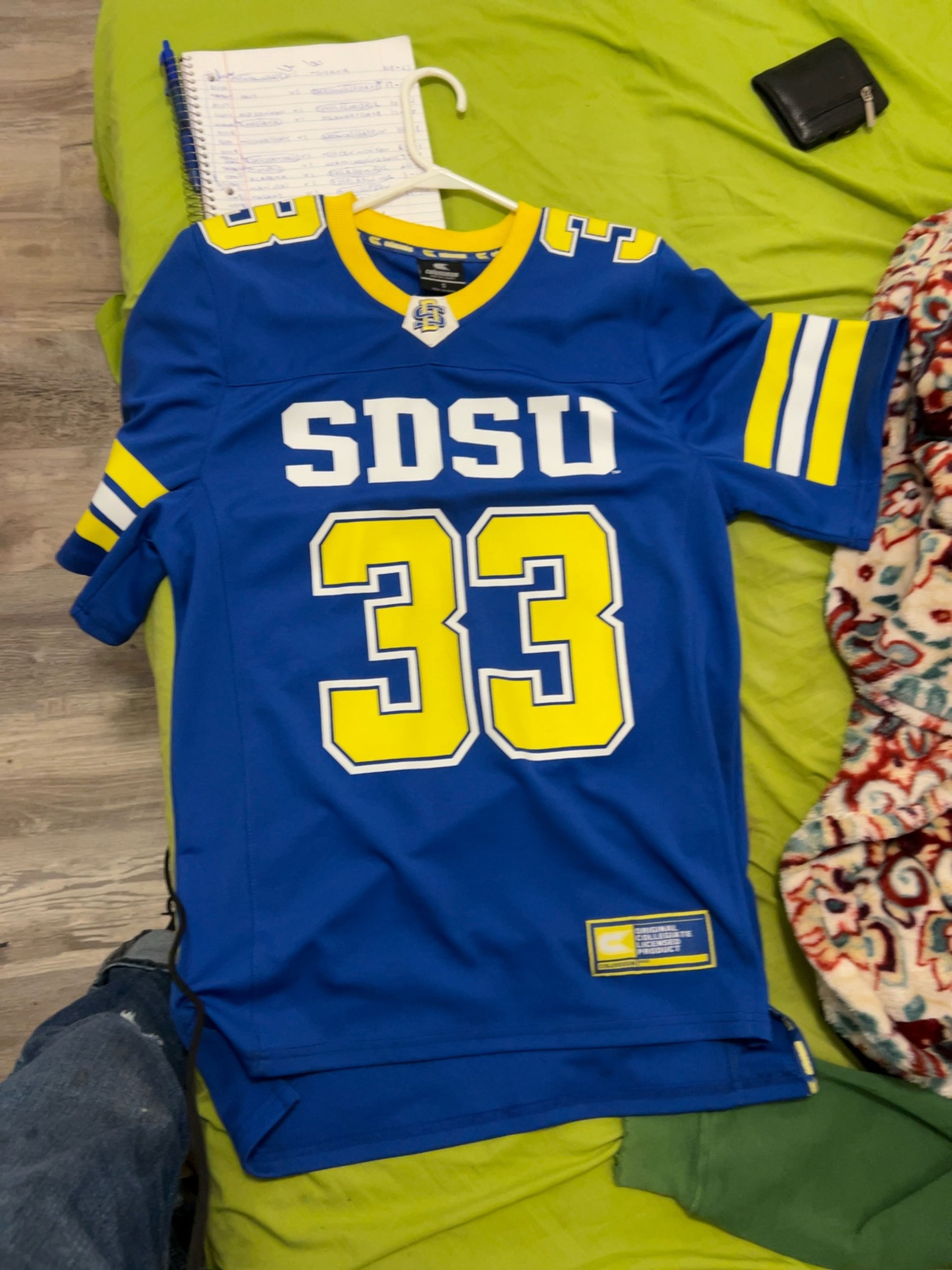 Nike San Jose State Spartans Football Jersey Blue/Yellow