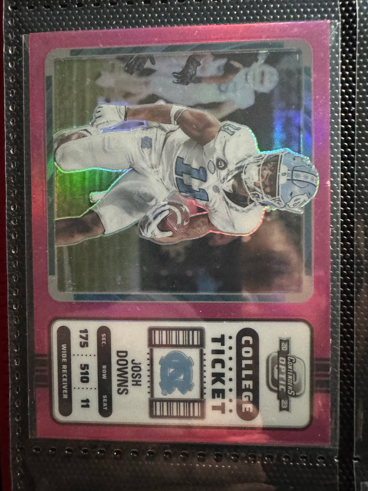2022 Panini Contenders Optic College Ticket Josh Downs
