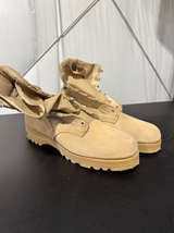 NEW Wellco Desert Tan Combat Boots - Image 1