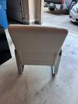 Mid Century Modern Chrome Flat Bar Lounge Chair - Image 3