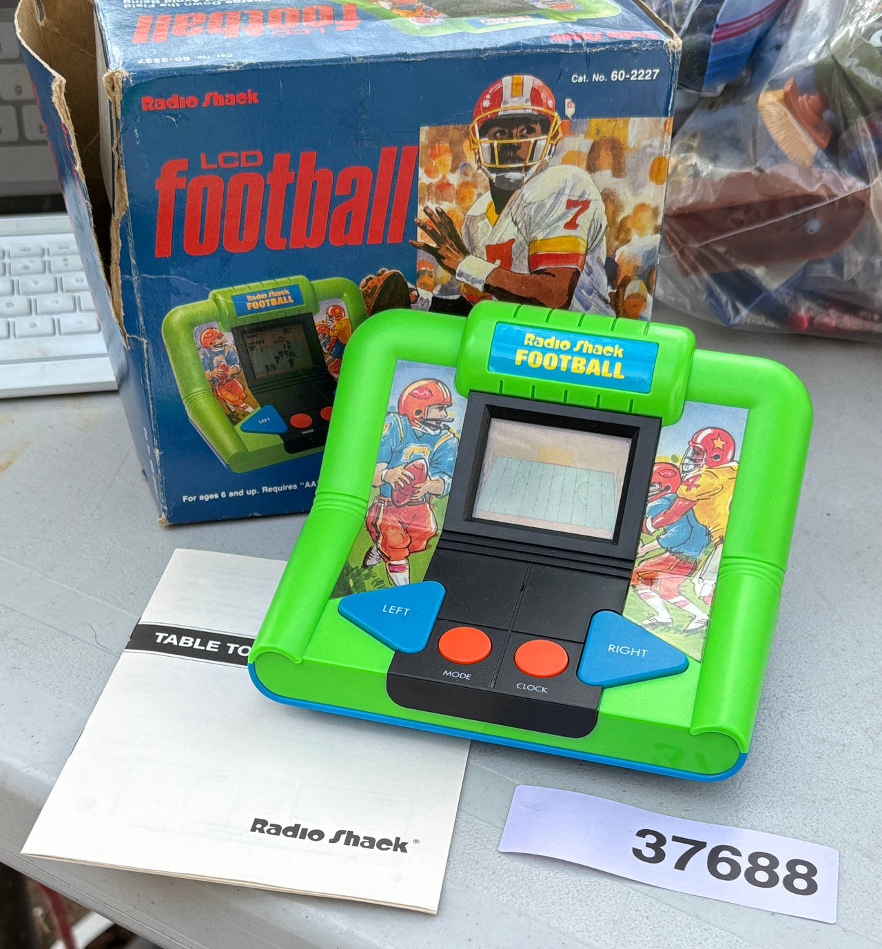 RadioShack LCD Football Handheld Game 60-2227