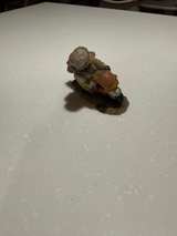 Vintage Style Boy on Motorcycle Figurine - Image 2