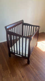 Wooden Baby Mini Crib - Image 3