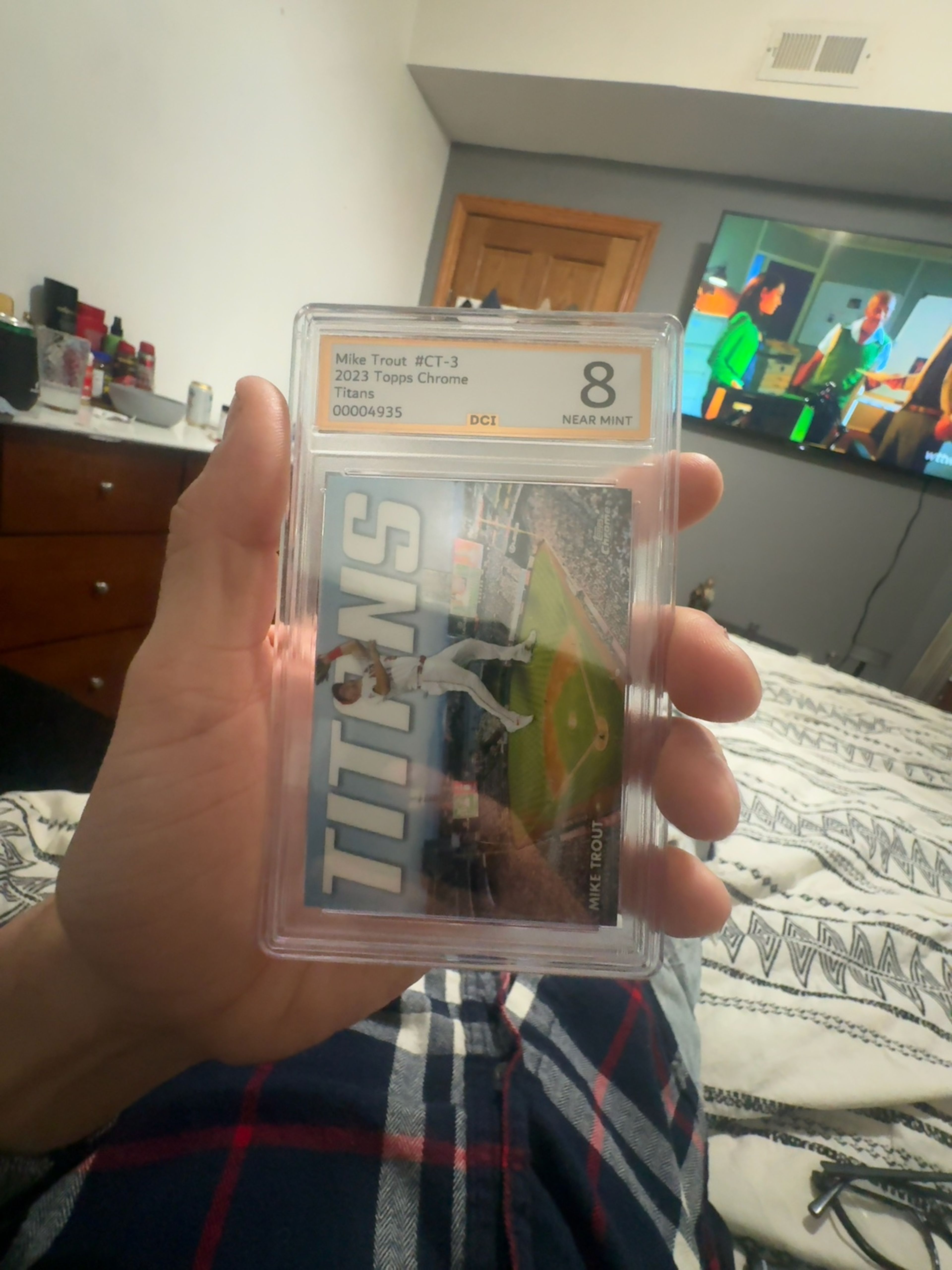 Topps Chrome 2023 Mike Trout Titans #CT-3 PSA 10