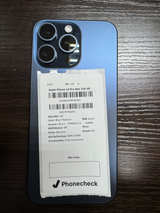 Apple iPhone 15 Pro Max 256GB Blue Titanium AT&T Locked 100% Battery - Image 1