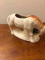 Vintage Ceramic Horse and Cactus Planter - Image 5