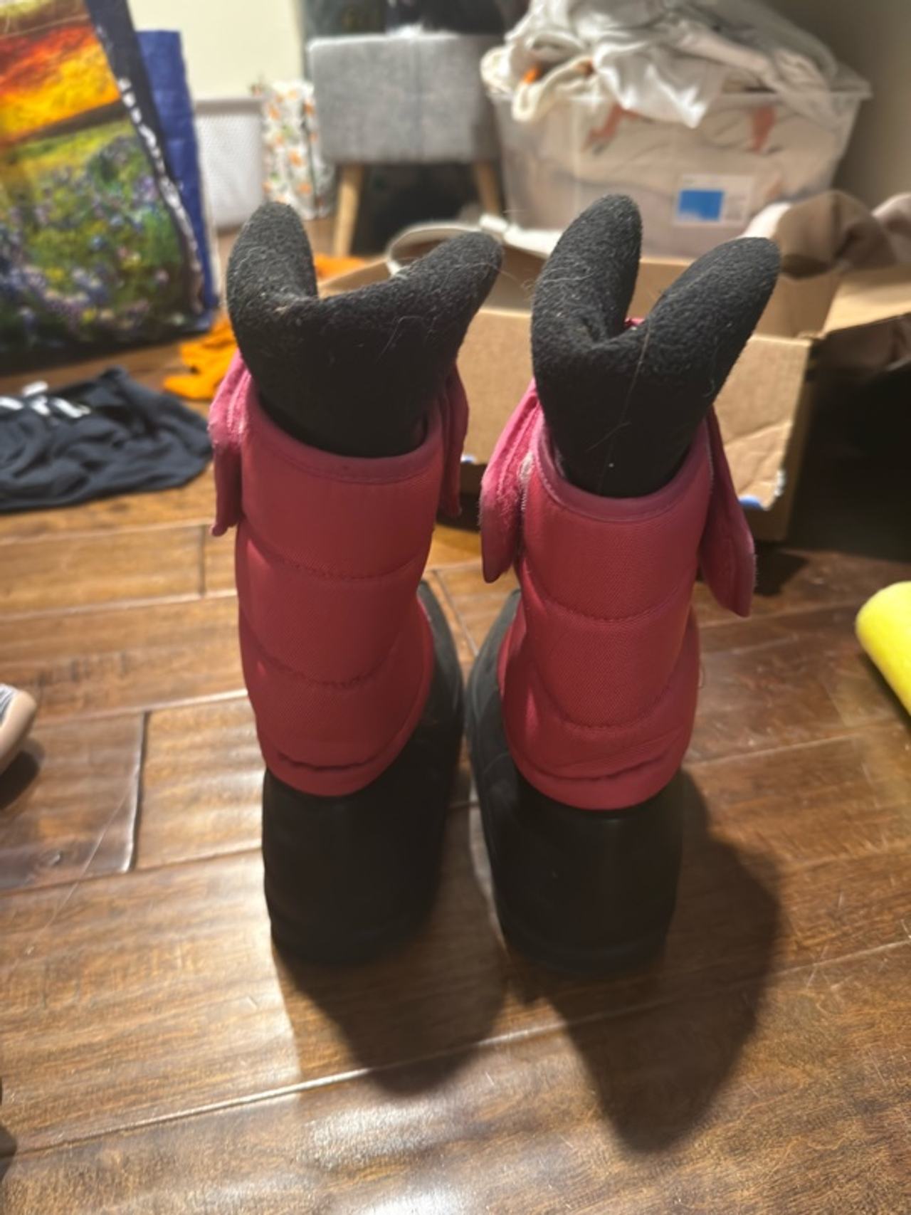 Ralph Lauren 🎄❄️ Polo Winter Boots Pink/Black