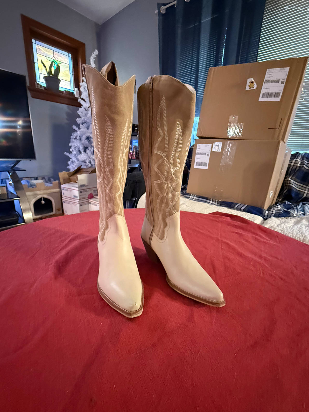 Alpine size 8.5 M Western Boot -no Box New