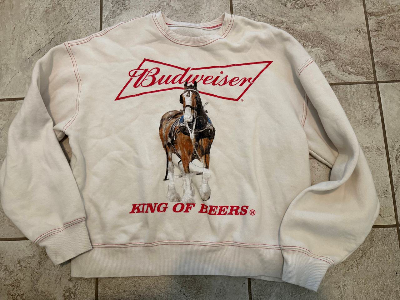 Budweiser Clydesdale King of Beers Sweatshirt