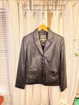 John Paul Richard Petite Lamb Leather Moto Jacket Black (SUPER soft) - Image 8