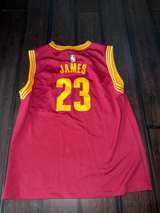 adidas LeBron James Cleveland Cavaliers Youth Replica Jersey LARGE - Image 2