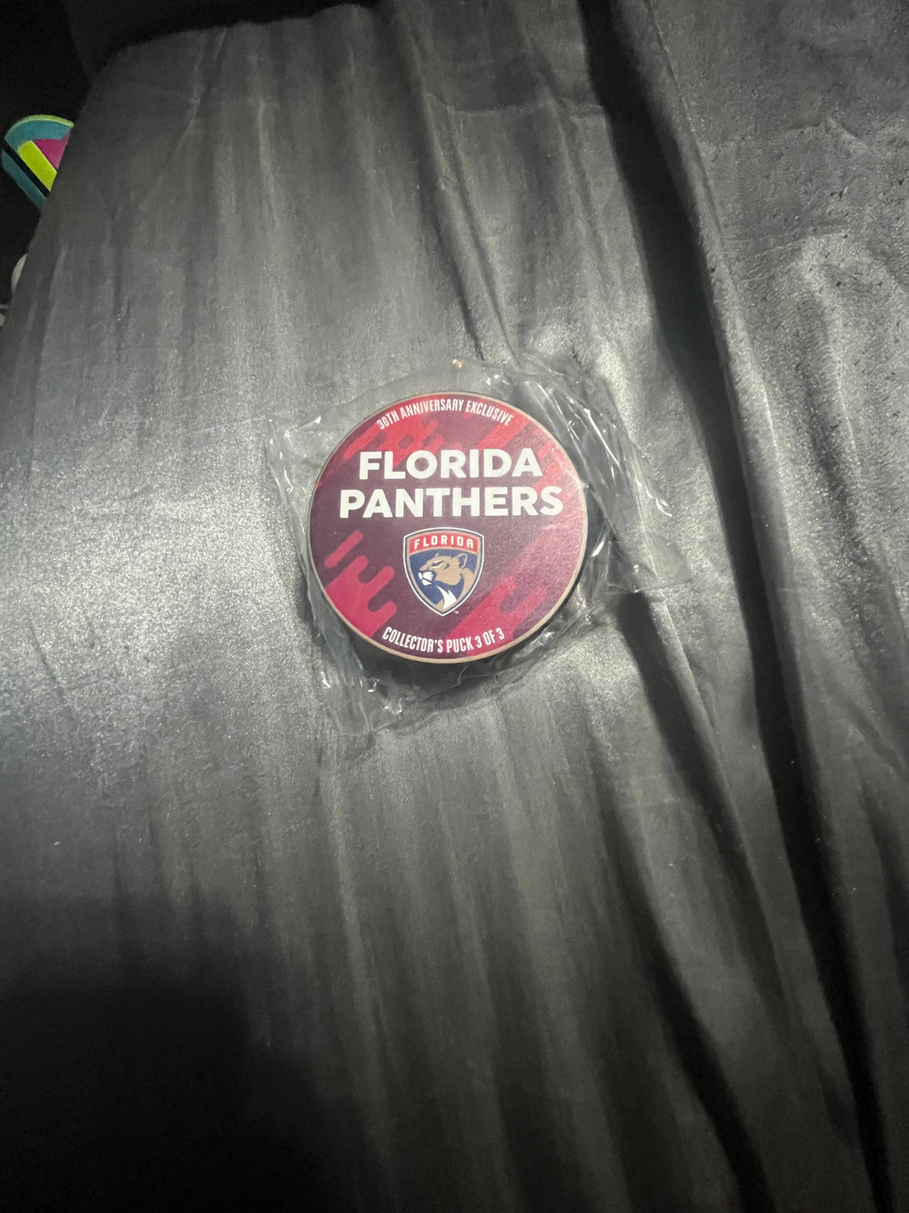 Florida Panthers 30th Anniversary Exclusive Collector's Puck