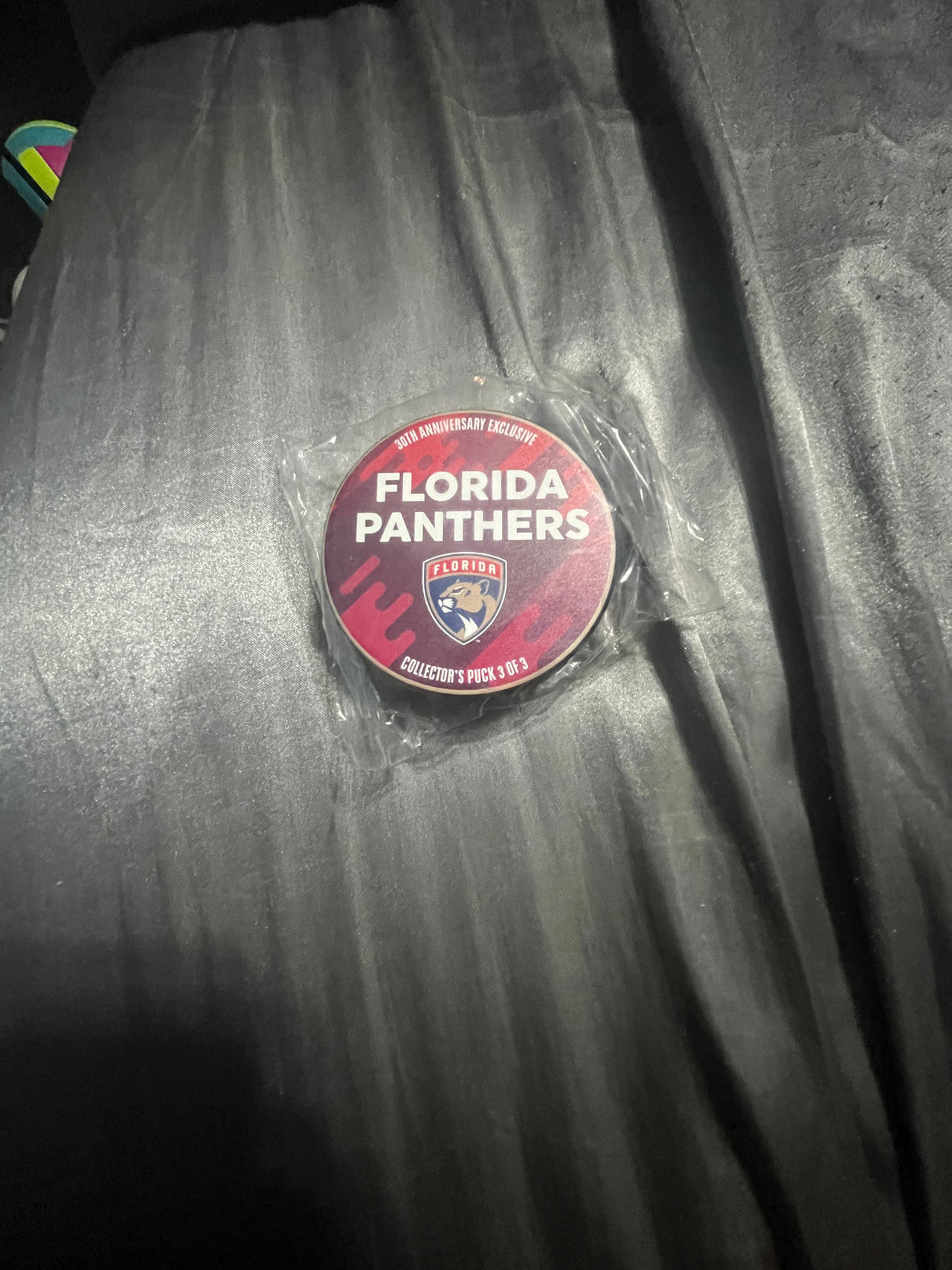 Florida Panthers 30th Anniversary Exclusive Collector's Puck
