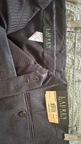 Lauren Ralph Lauren Dress Pants Size 40W 30L
Charcoal Color - Image 6