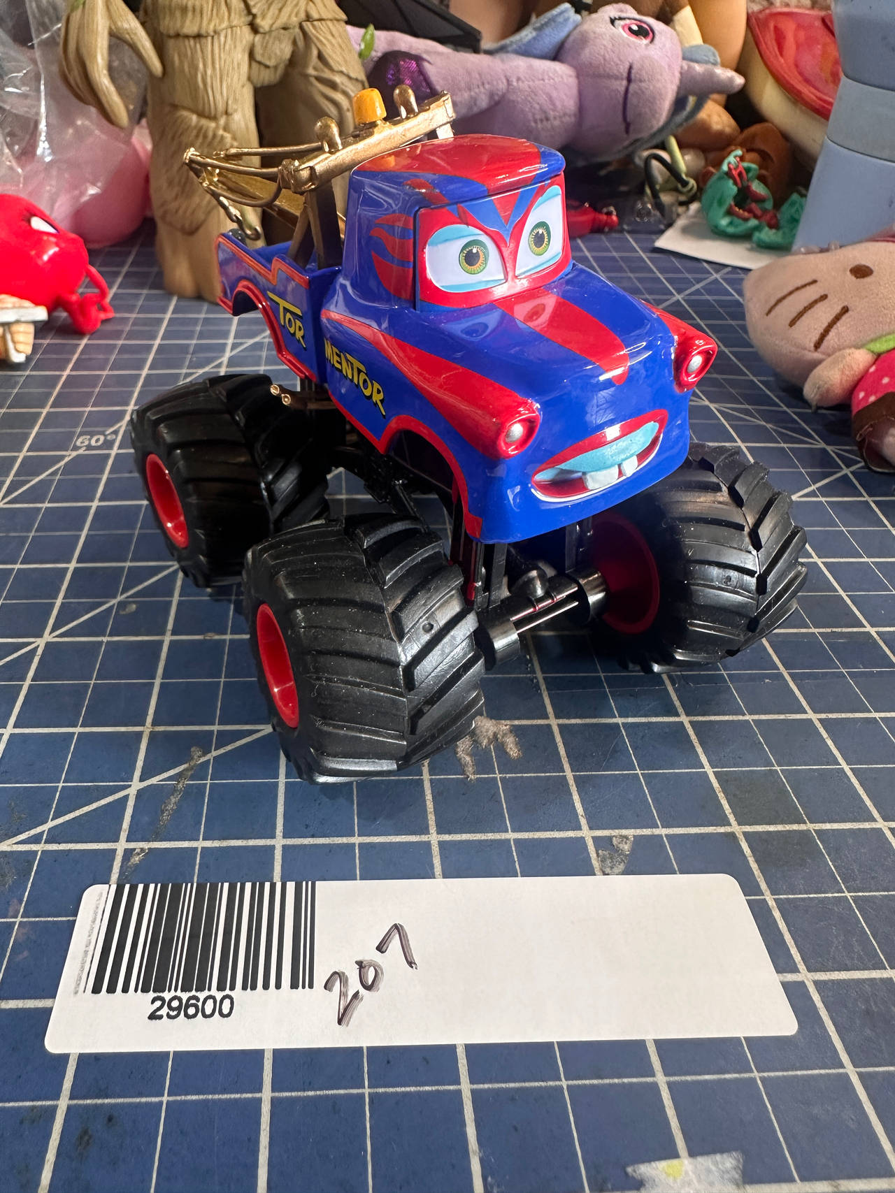 Disney Pixar Cars Movie Toons Monster Truck Mater The Tormentor 207