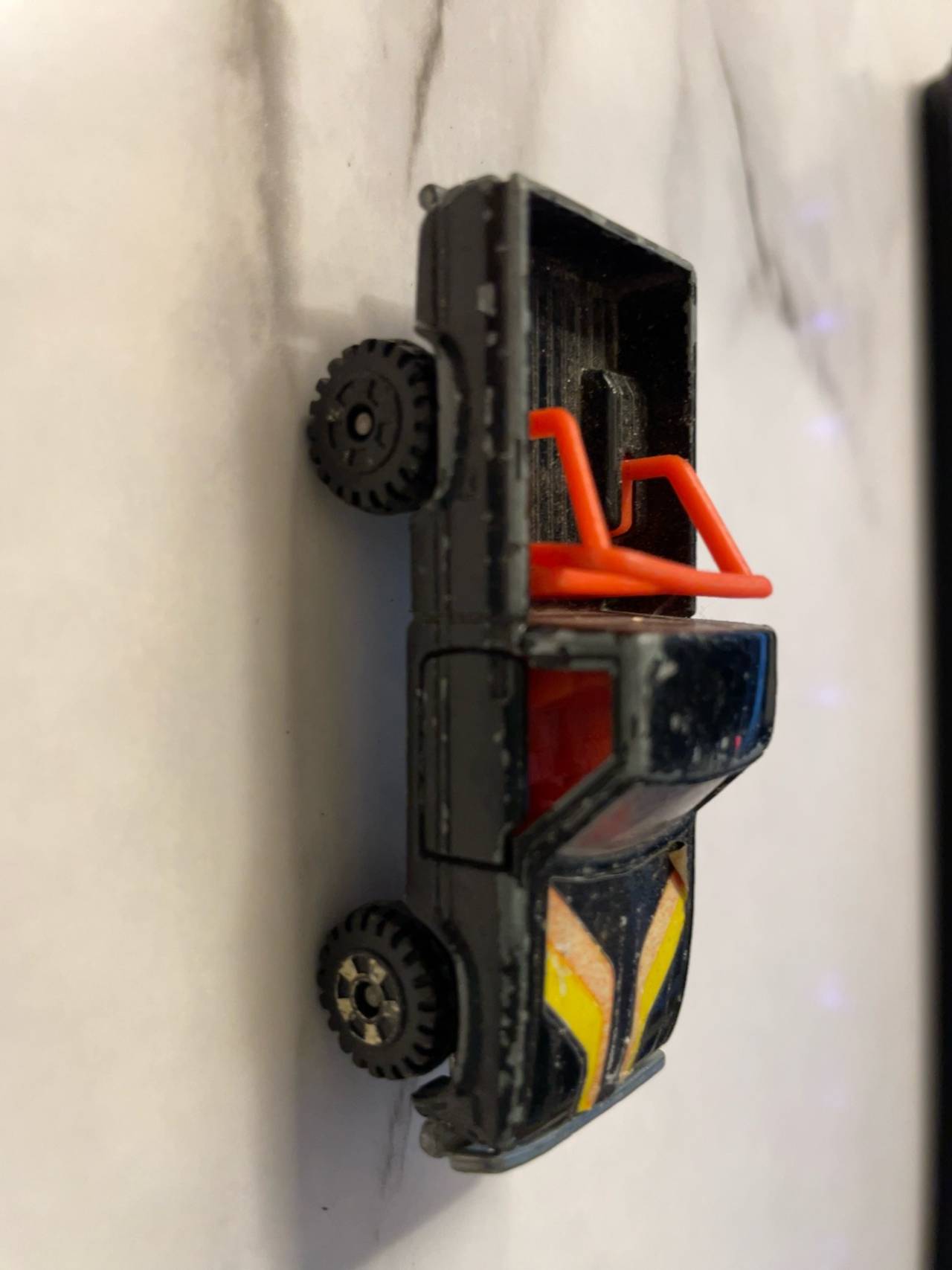 Hot Wheels Midnight Removal Snow Plow Truck Black
