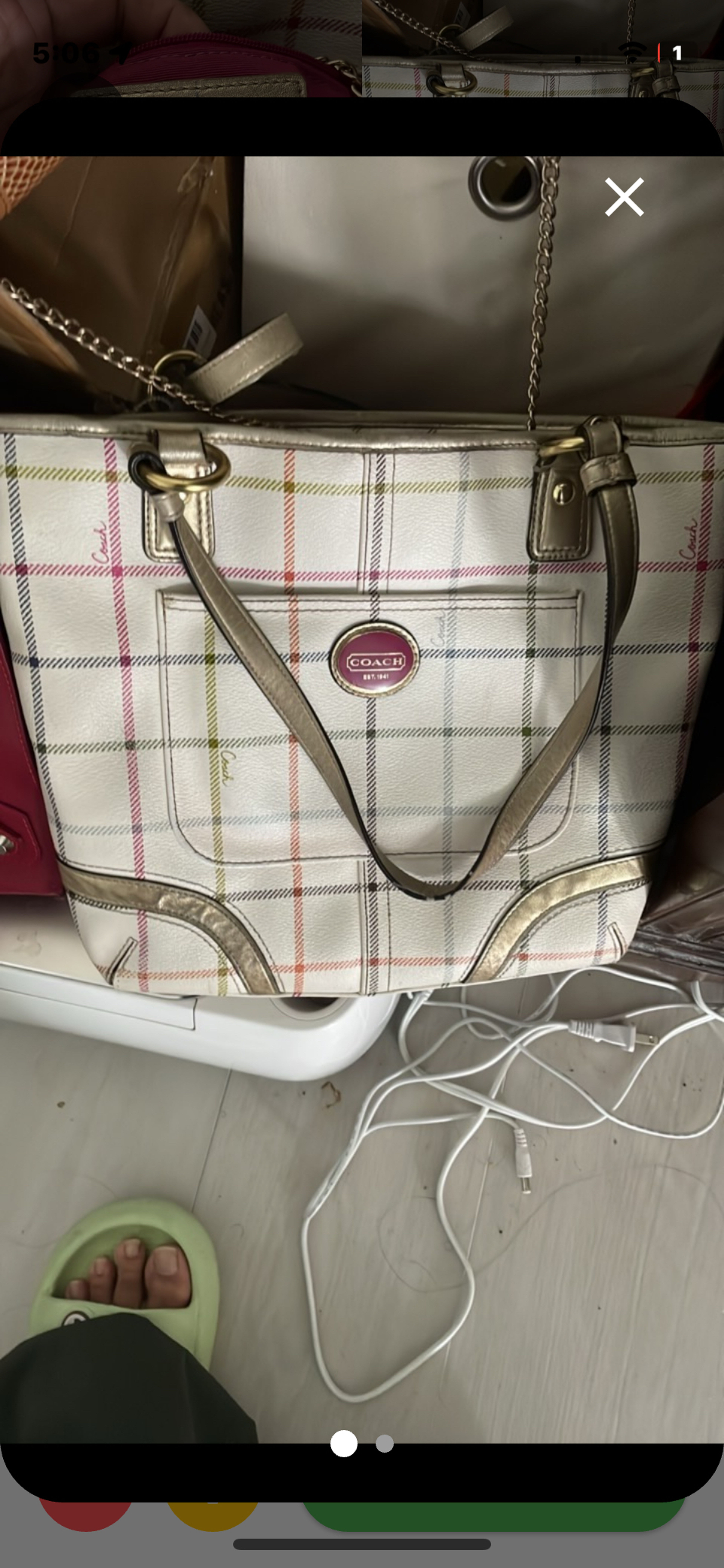 Coach Tote Bag