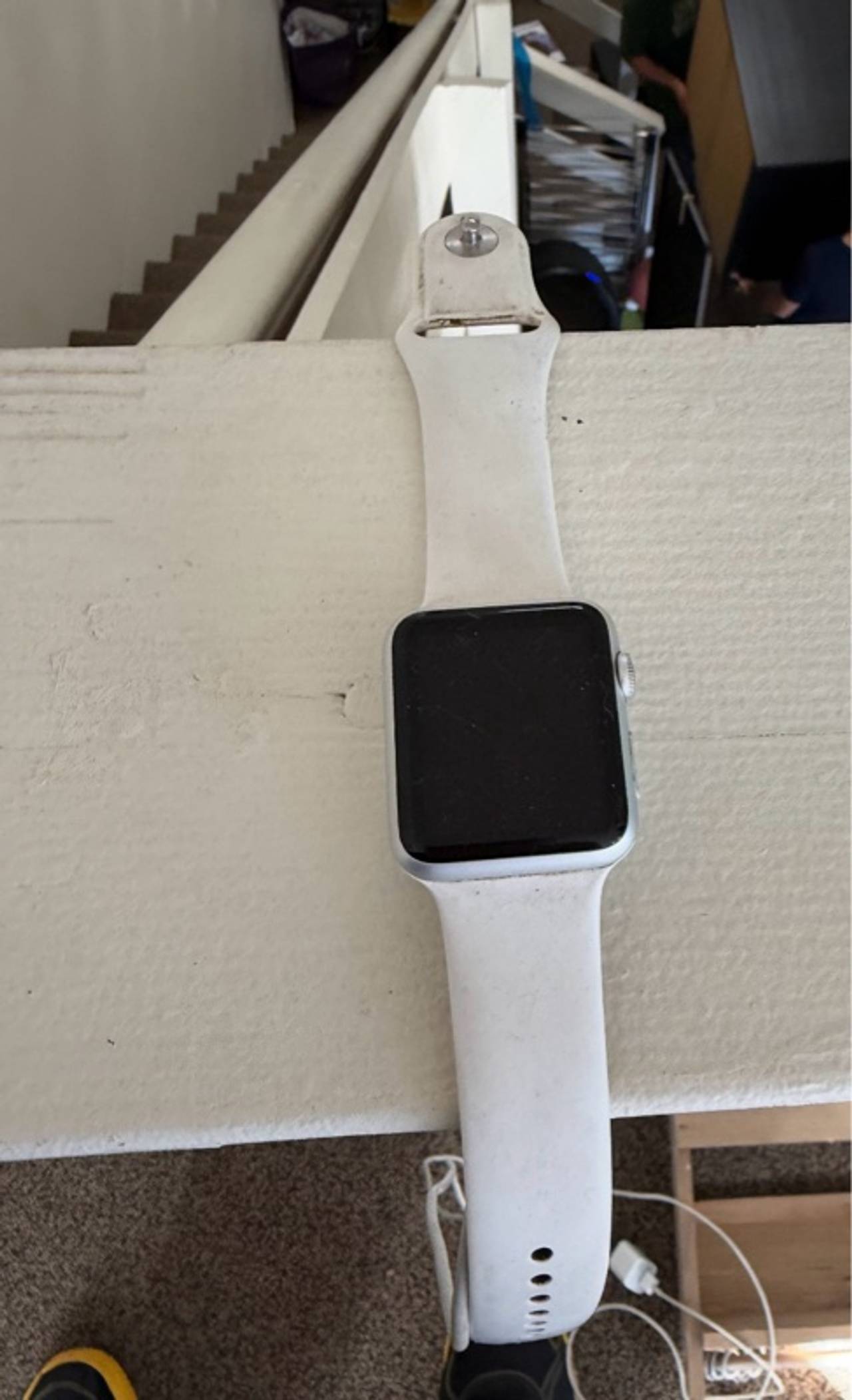 Apple Watch Series 1 38mm White Sport Band