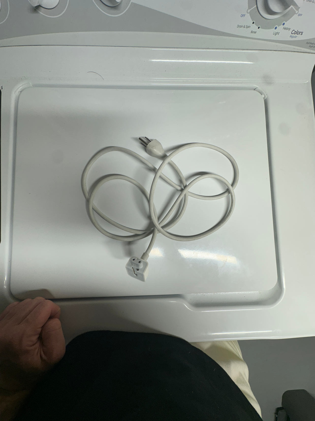 Apple 3-Prong Extension Cord for Power Adapter