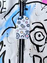 Lil Peep Custom Painted Leather Jacket-*Medium* NWT- MSR:$250 - Image 2