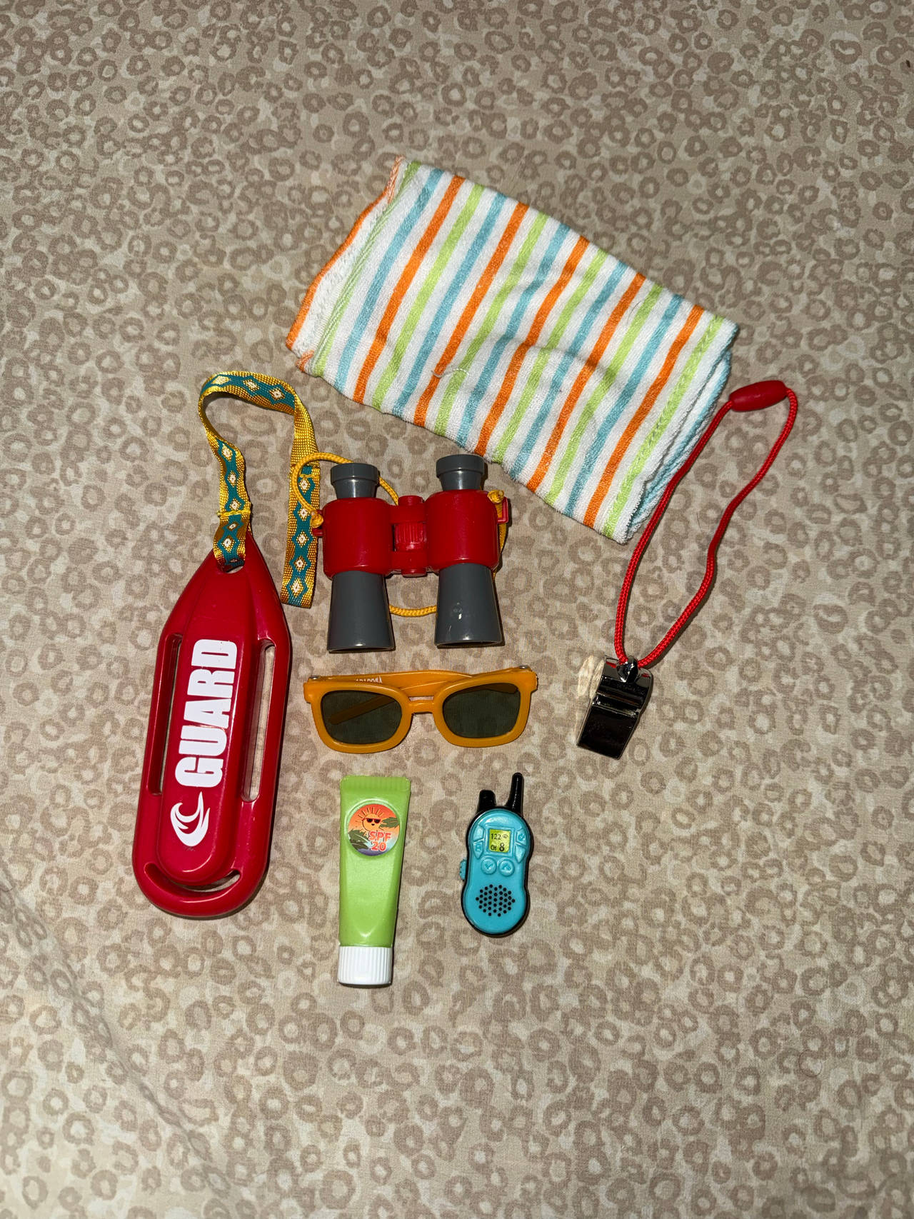American Girl Joss's Lifeguard Accessories