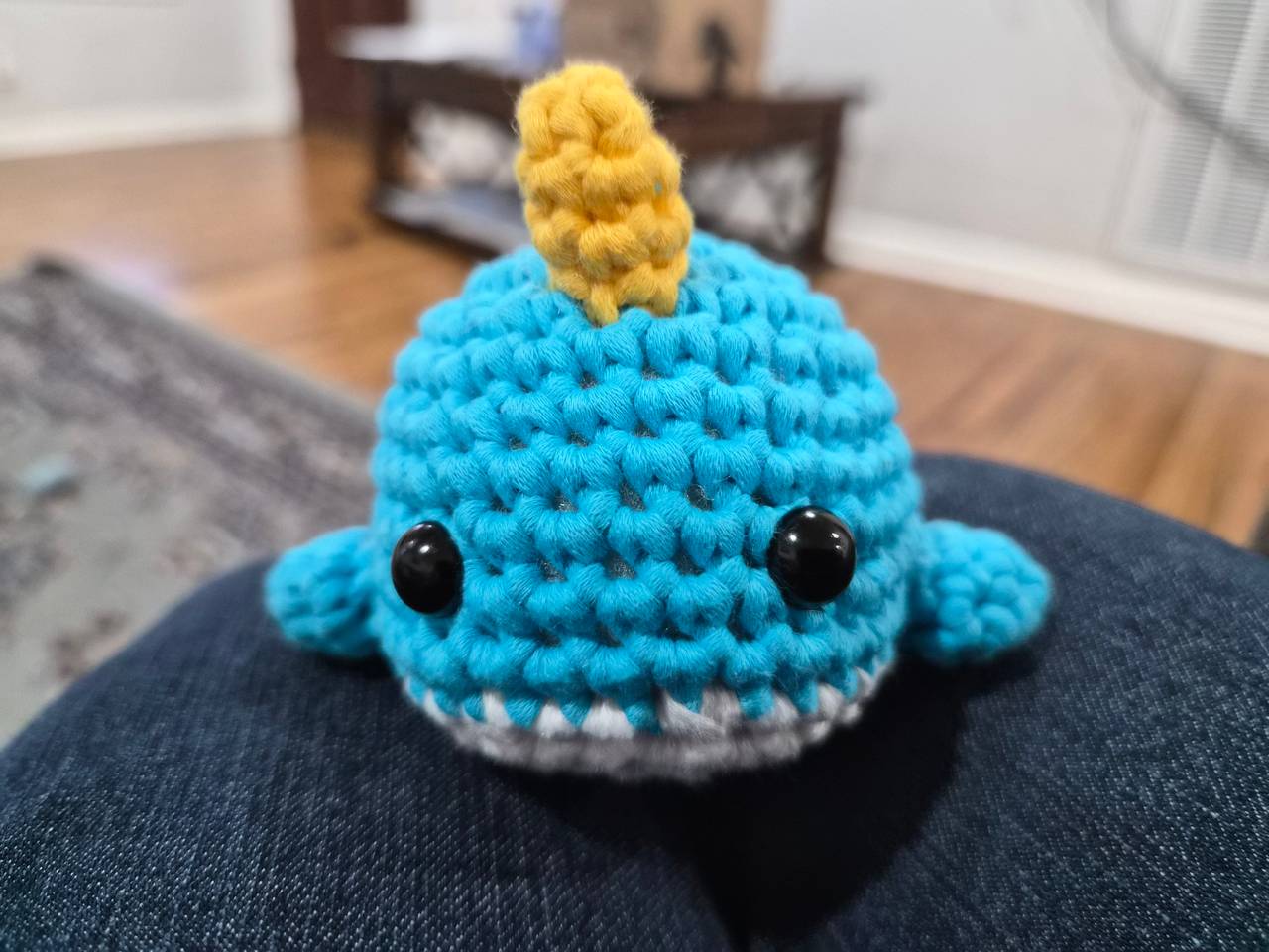 The Woobles Nelly the Narwhal Crochet Kit Plush